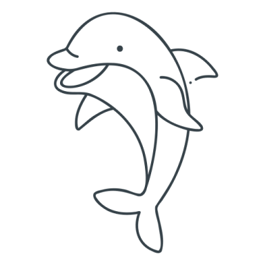 free printable dolphin coloring pages for kids
