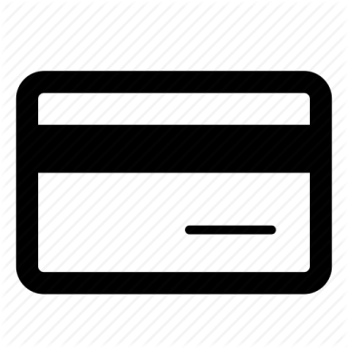a credit card icon
