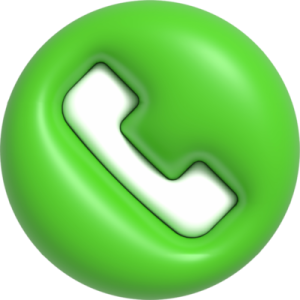 an image of a green phone