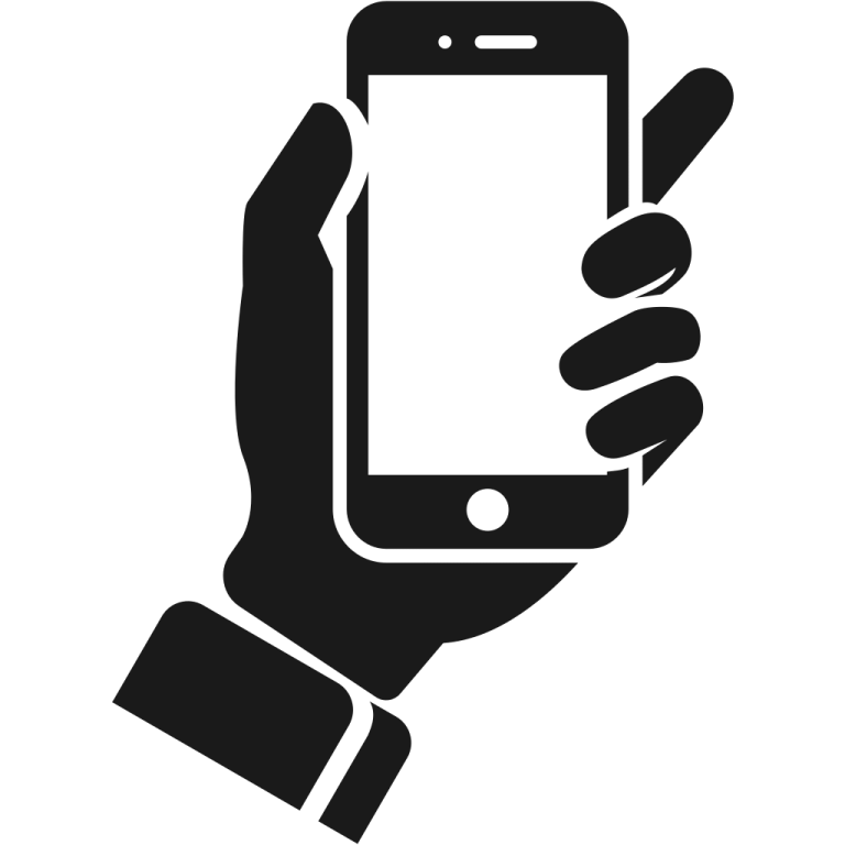 a hand holding a smart phone