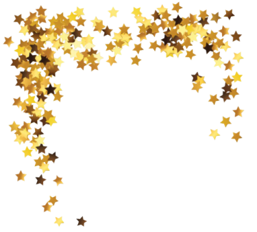gold stars border png