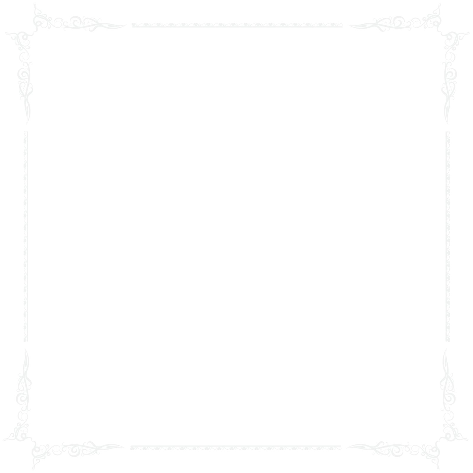a blank paper with an ornate border