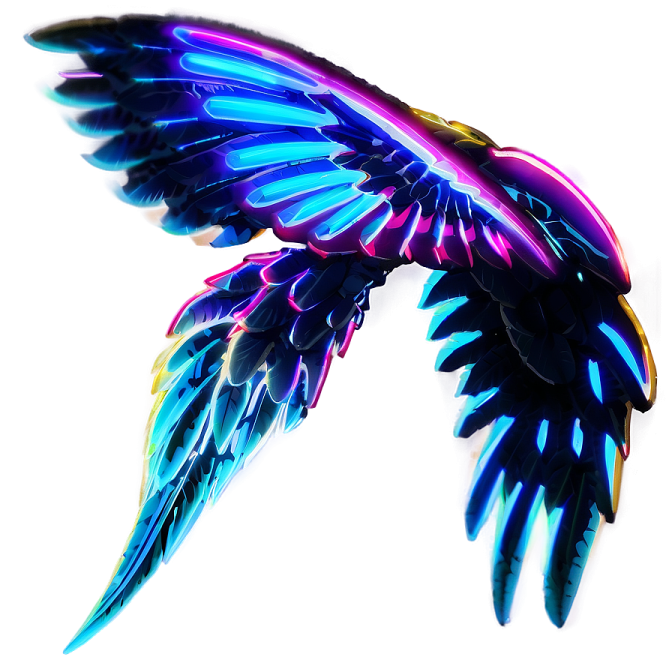 an image of a colorful bird with wings