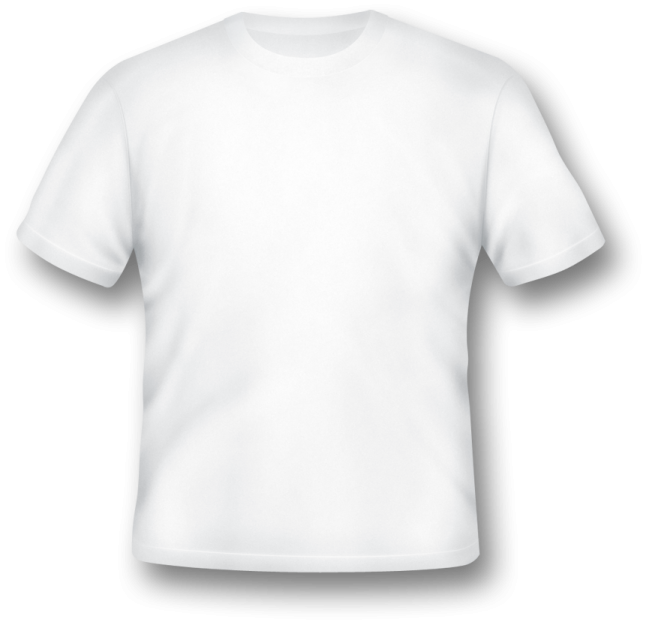 a white t - shirt with a blank space for your text