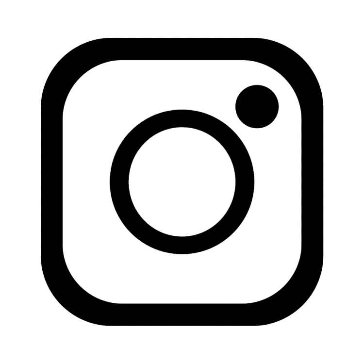 a black and white photo of an ins logo