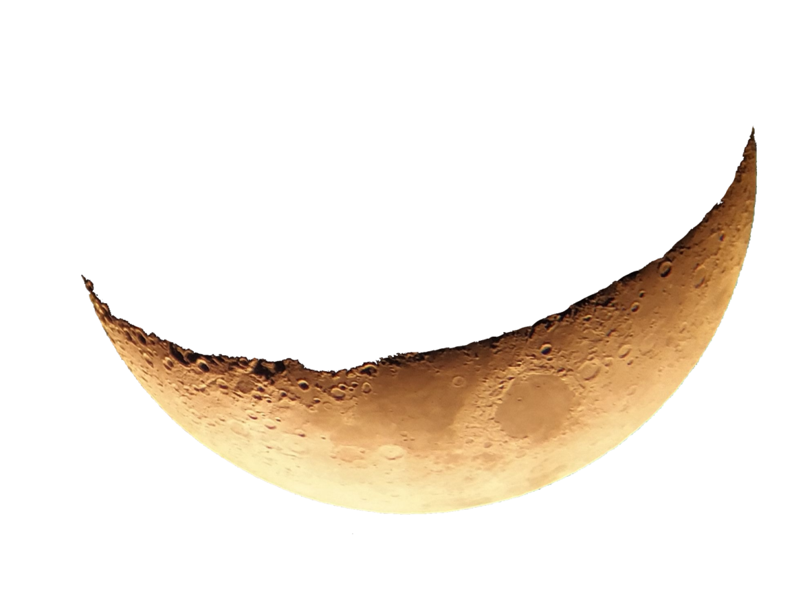 an image of the moon with a white background