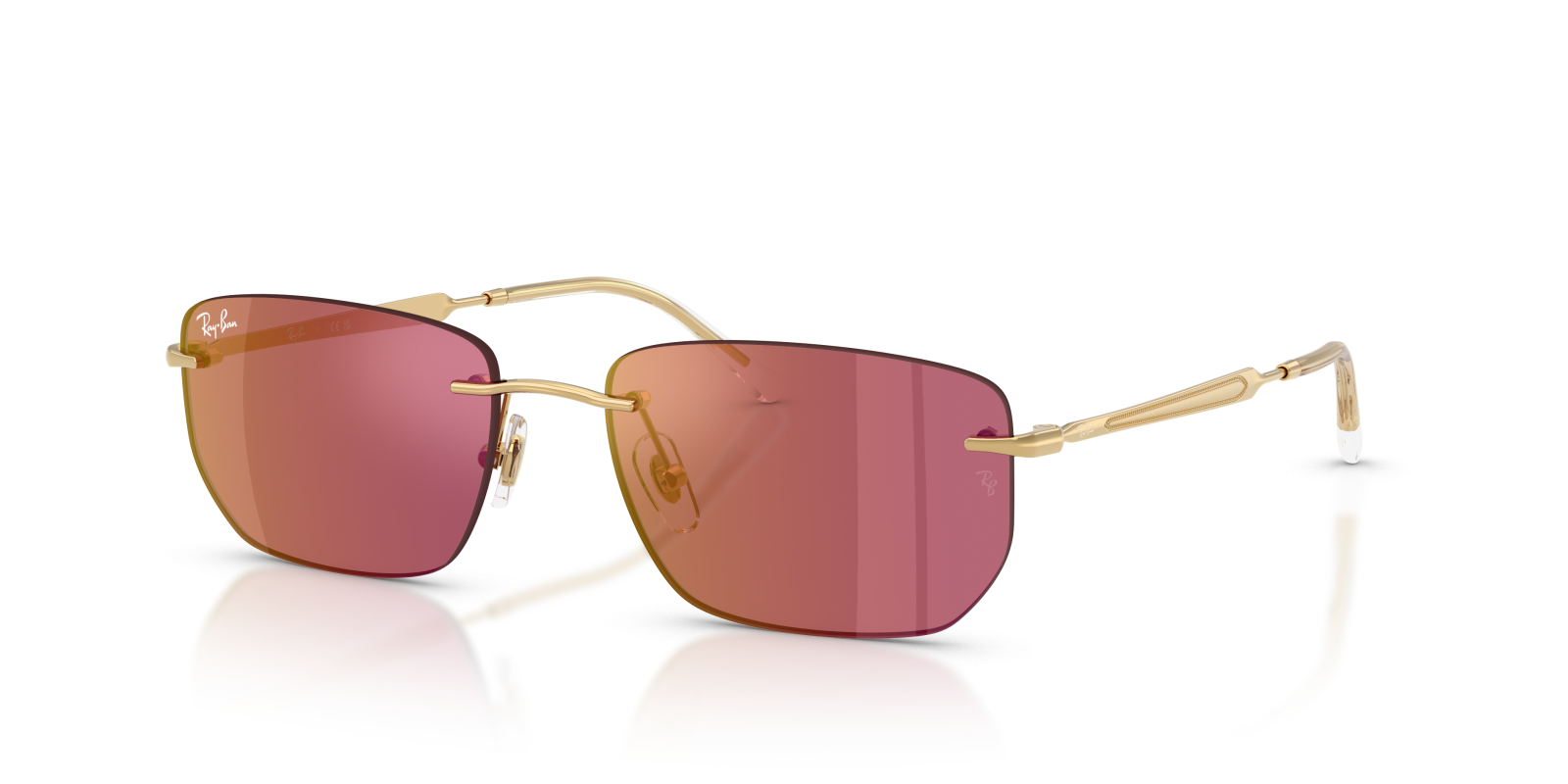 a pair of sunglasses on a white background