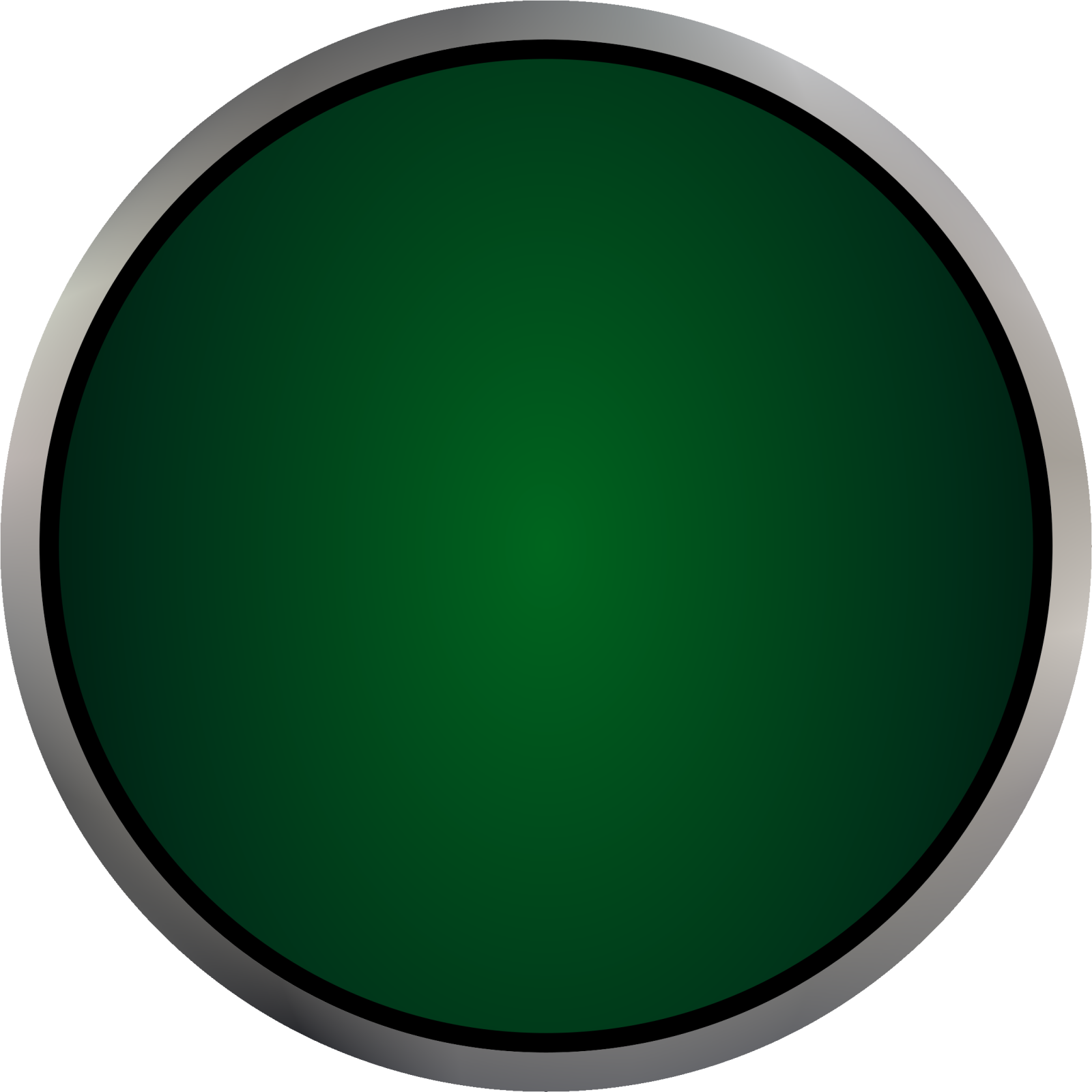 a green button on a white background