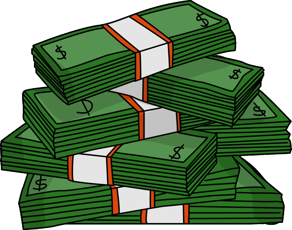 a pile of money clipart