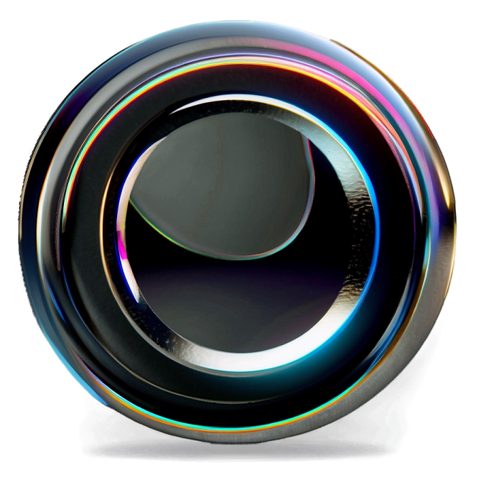 an image of a circular object on a white background