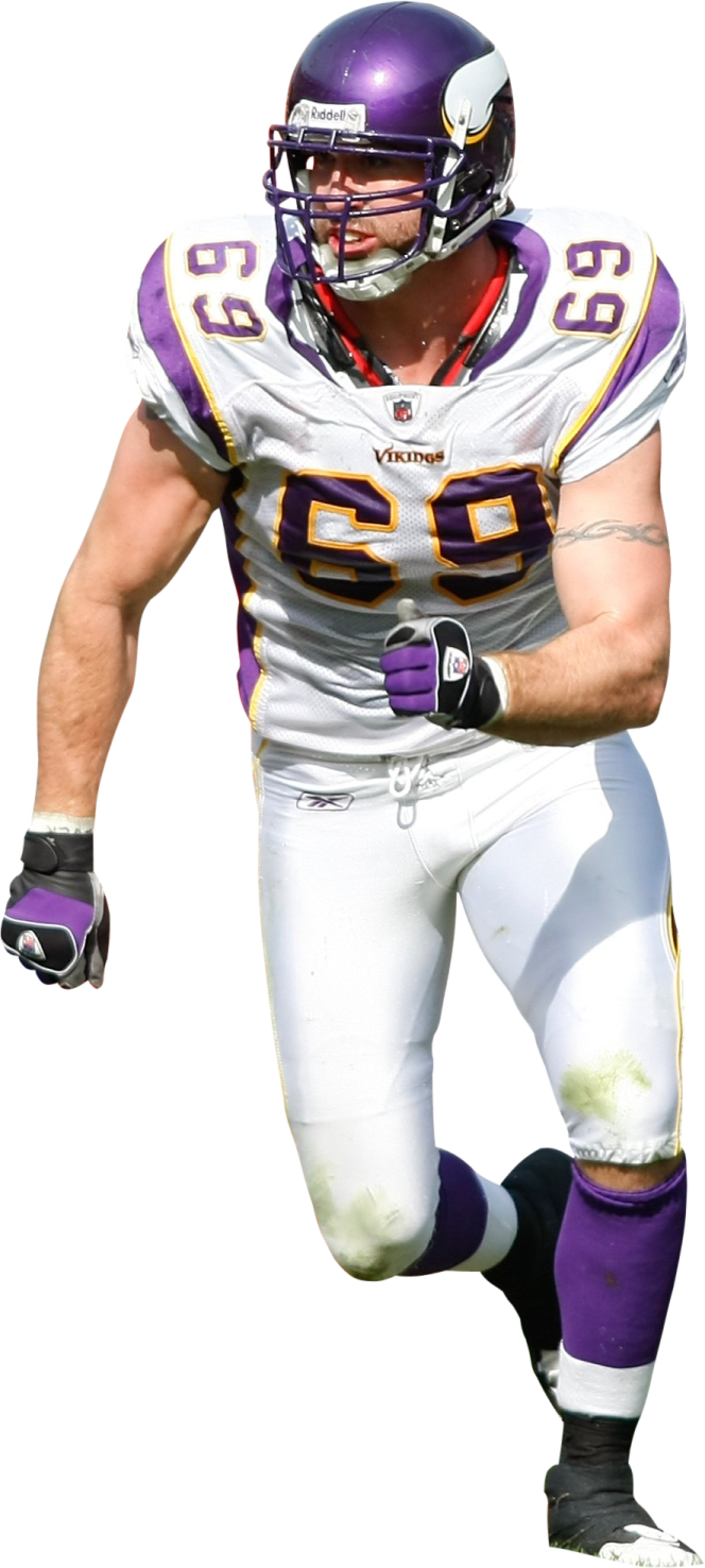 a football player is running with the ball