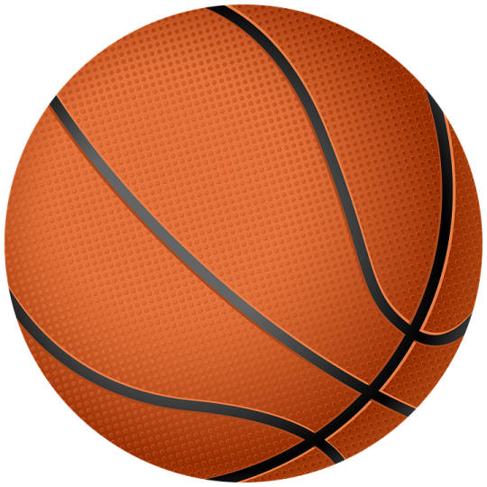 a basketball ball on a white background
