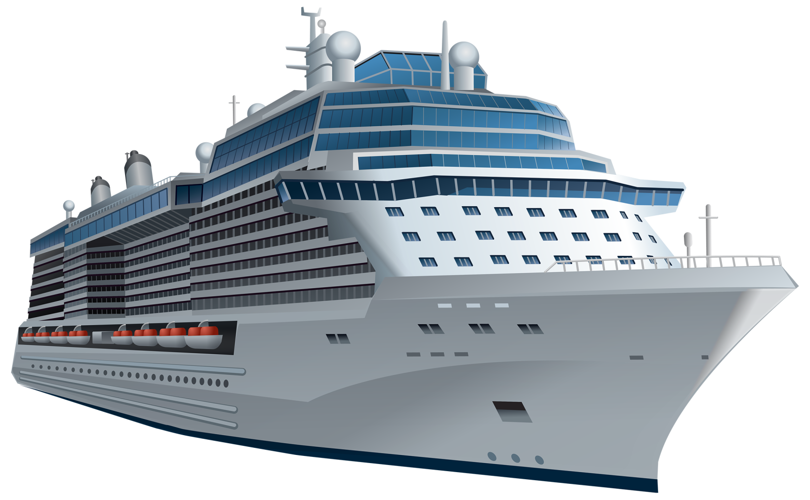 a large cruise ship