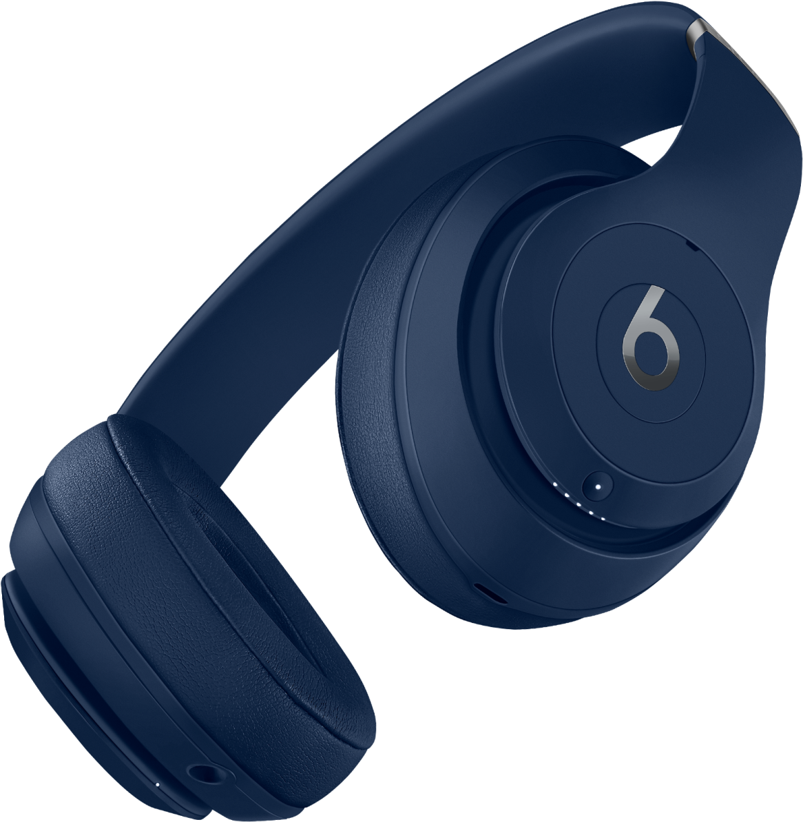 a pair of beats on - ear headphones