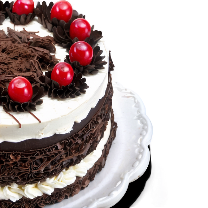 a close up of a cake on a plate