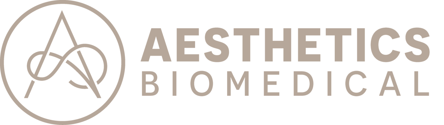 the logo for aesthetics biomedical