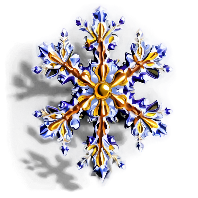 a snowflorer on a white background