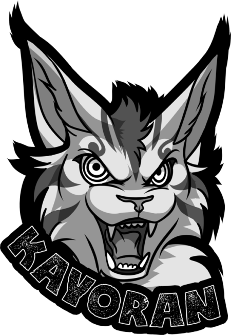a black and white image of a cat's head