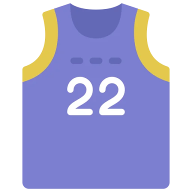 a basketball jersey with the number 22 on it