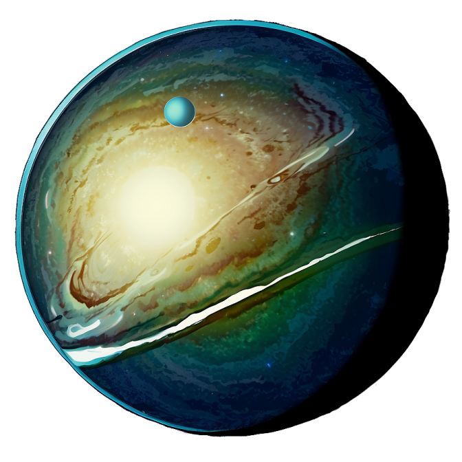 an image of the planet with a white background