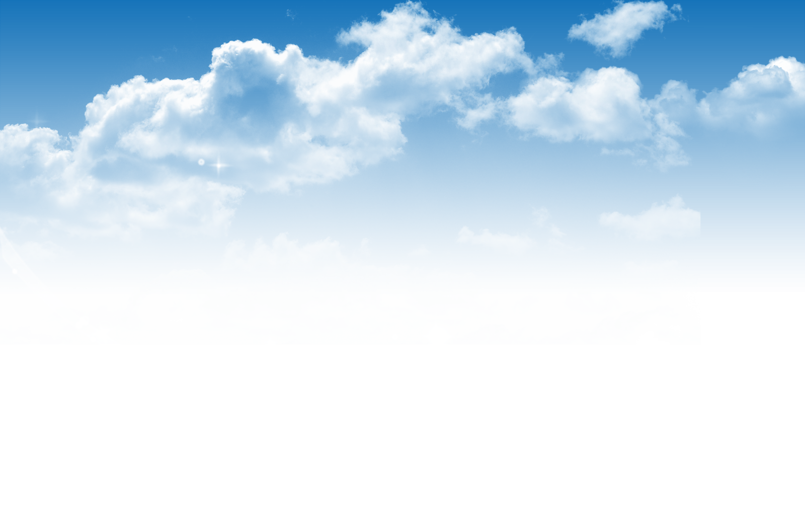 blue sky with white clouds