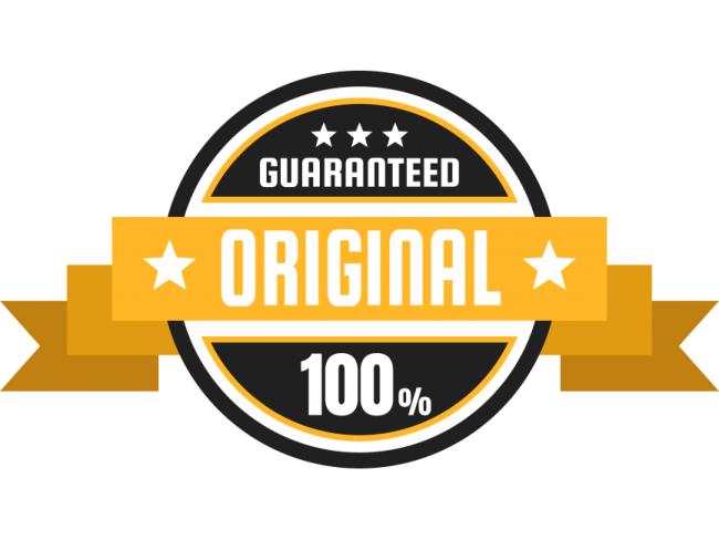 guaranteed original 10 %