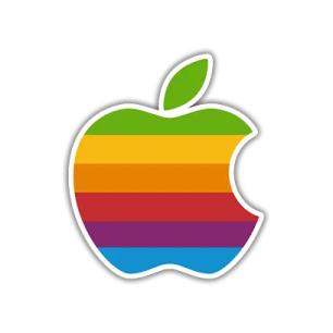 the apple logo