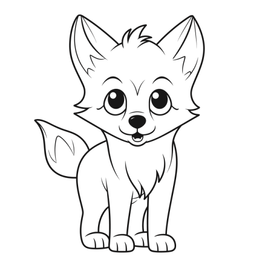 how to draw a fox