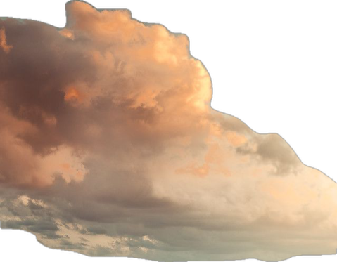 a cloud in the sky