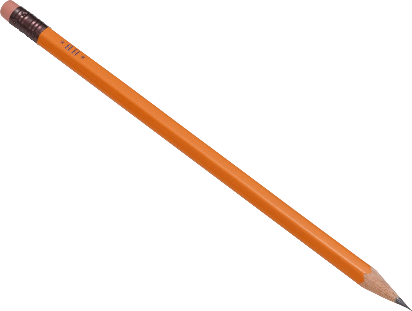 a pencil with an eraser on it