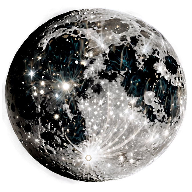a black and white image of the moon