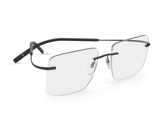 a pair of glasses on a white background