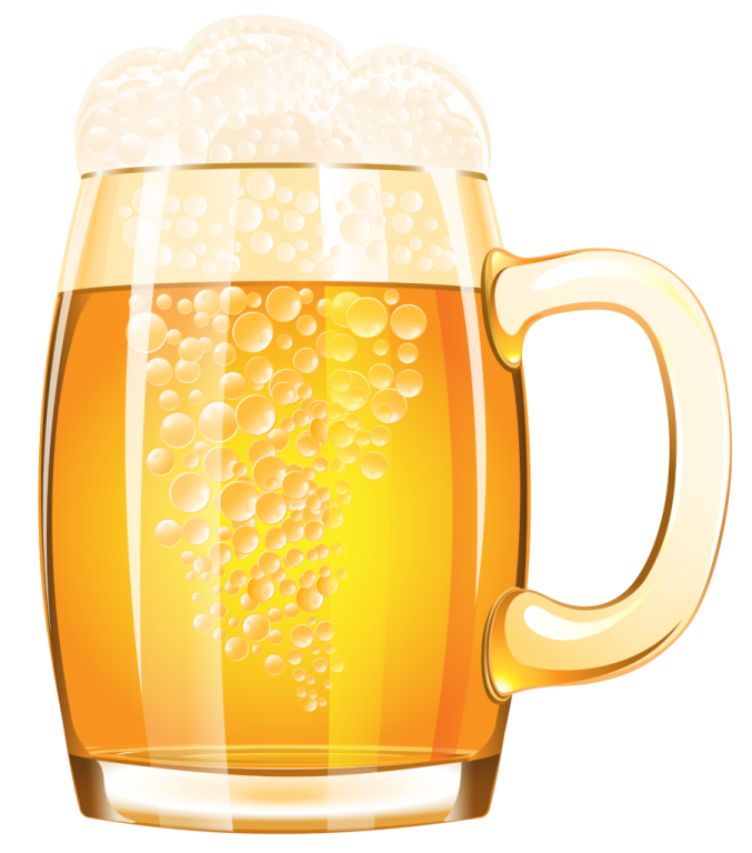 a mug of beer with bubbles