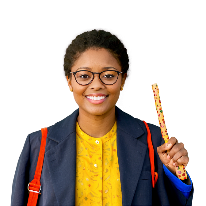 a young girl with glasses holding a toothbrush