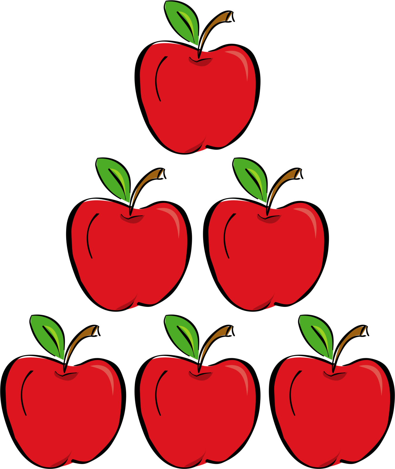red apples clipart free cliparts