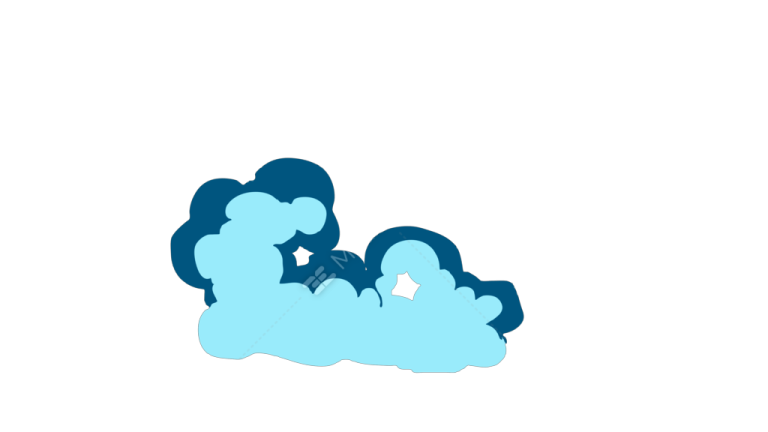 a drawing of two people laying on the ground