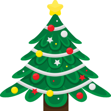 a christmas tree with ornaments on it