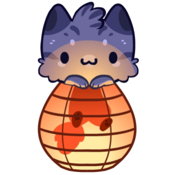a cartoon cat sitting on top of a barrel