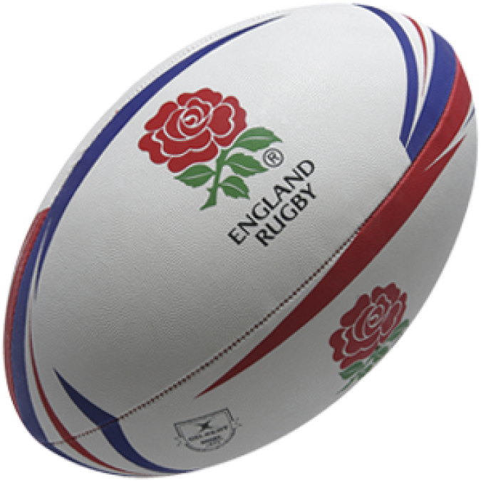 a rugby ball on a white background