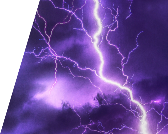 an image of lightning in the sky