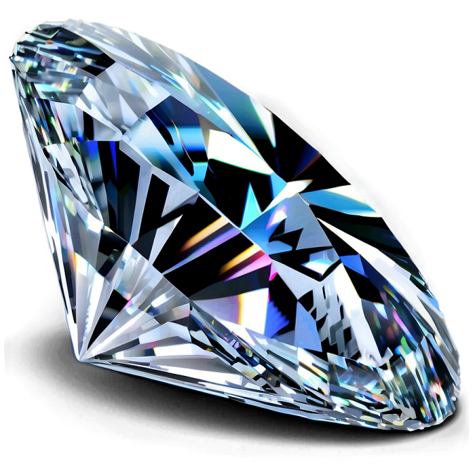 a diamond on a white background