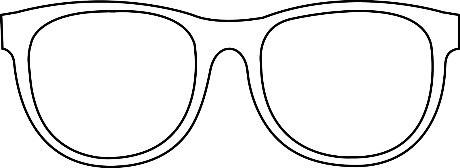 a pair of glasses clipart