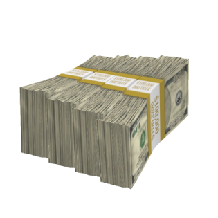 a stack of hundred dollar bills