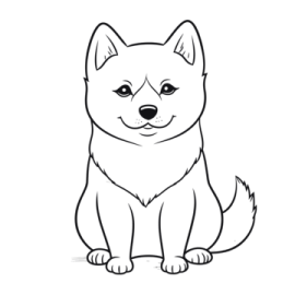how to draw a dog
