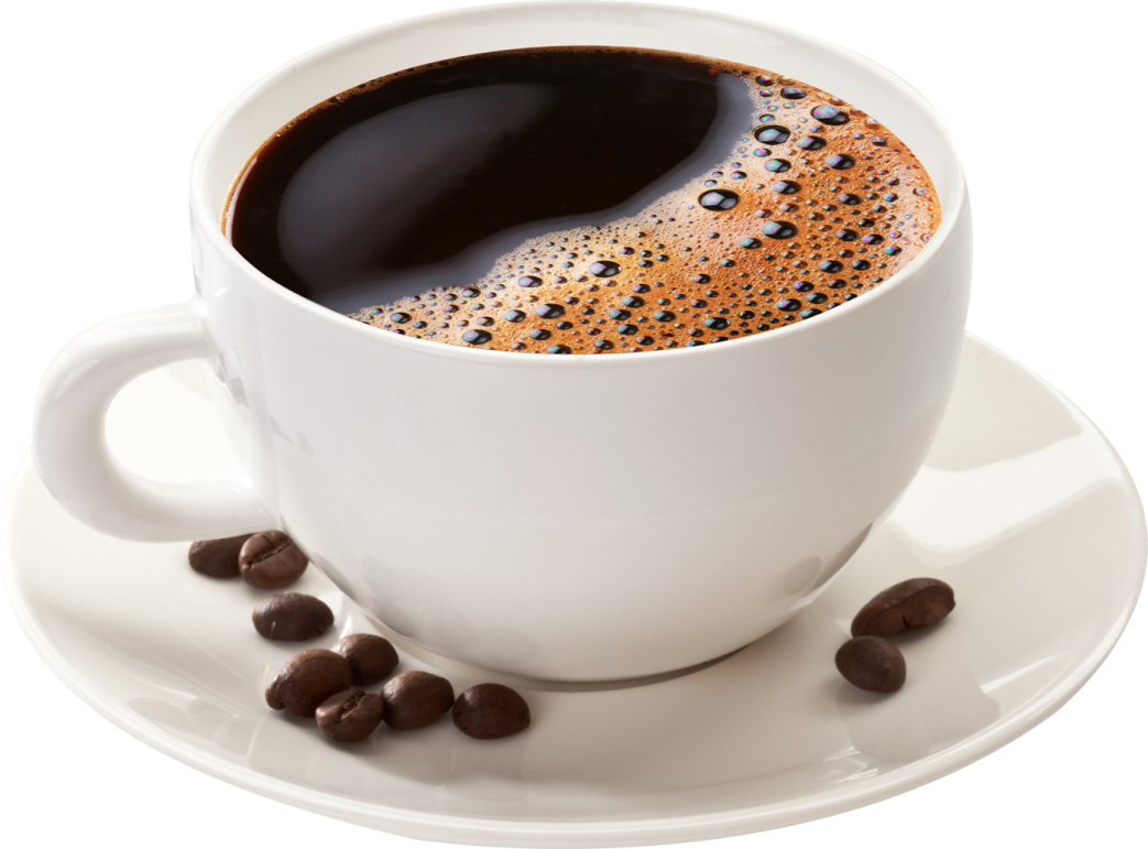 a cup of coffee on a saucer