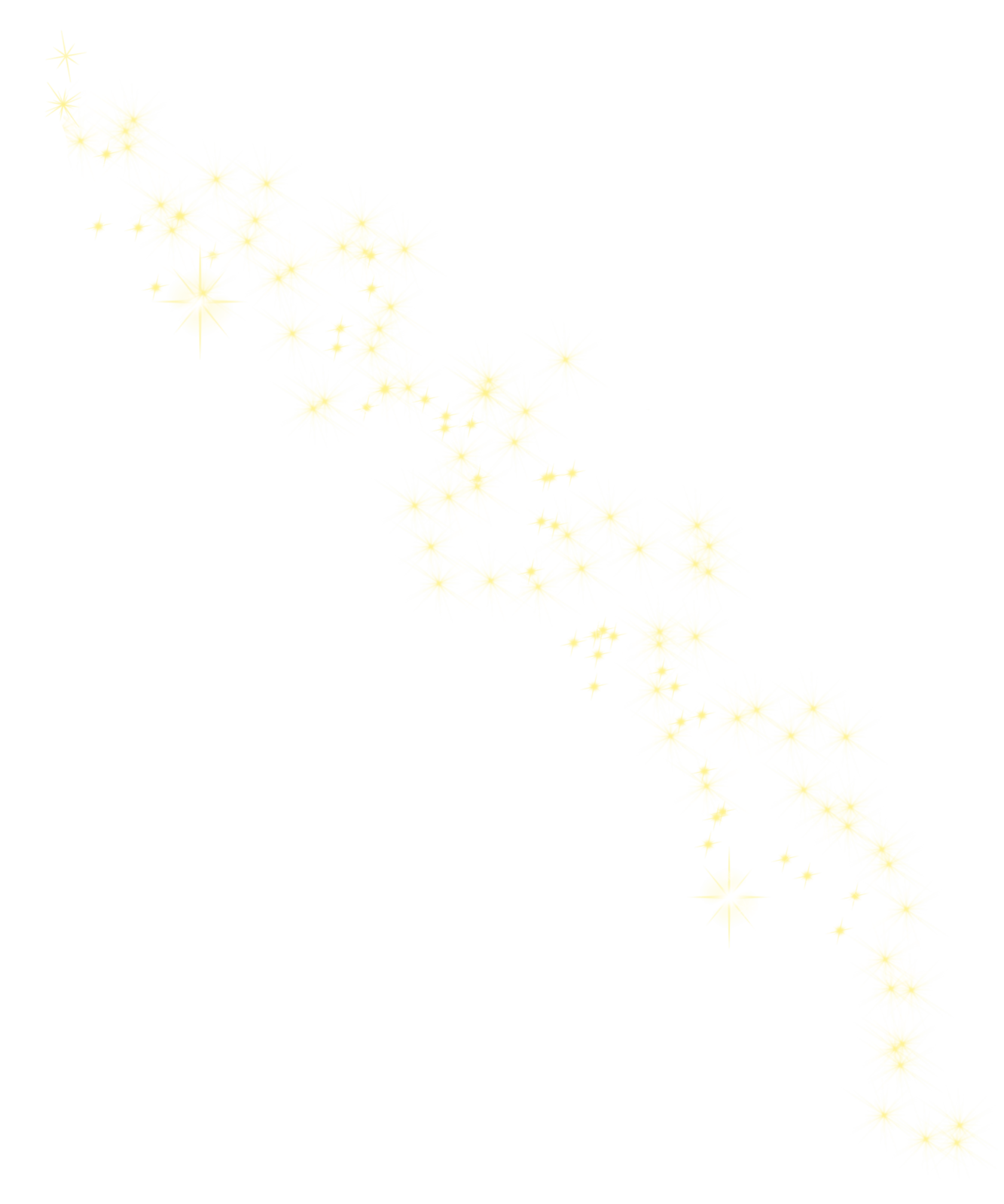 gold stars on a white background