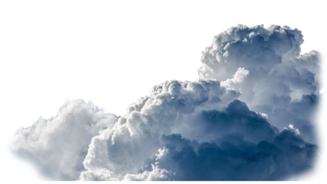 a group of clouds in the sky