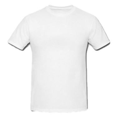 a white men's t - shirt