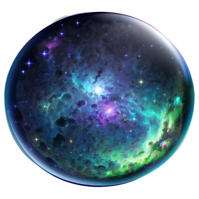 an image of a planet with stars in the background