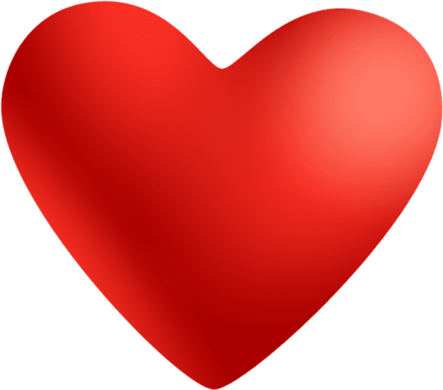 a red heart